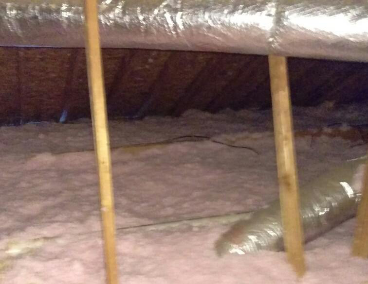 new insulation in attic
